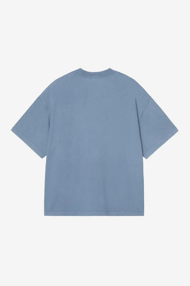 Carhartt WIP S/S Hudson Pocket T-Shirt (Sorrent Chalk Wash) - Image 2