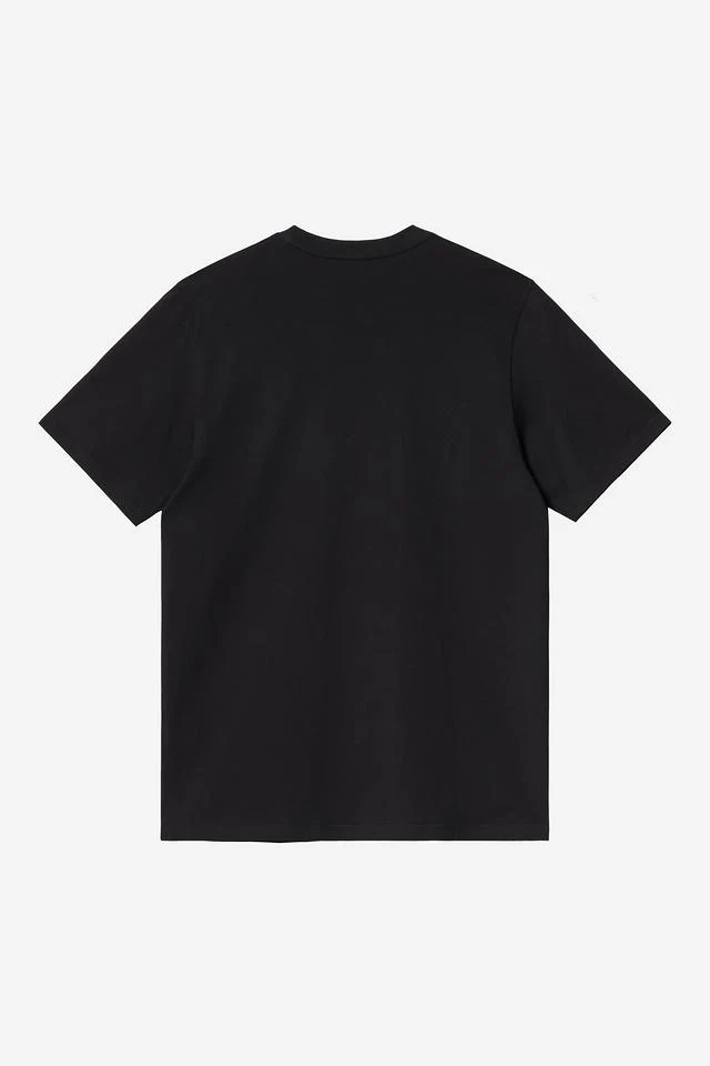 Carhartt WIP S/S Madison T-Shirt Organic Cotton Single Jersey, 175 g/m² (Black / White) - Image 2