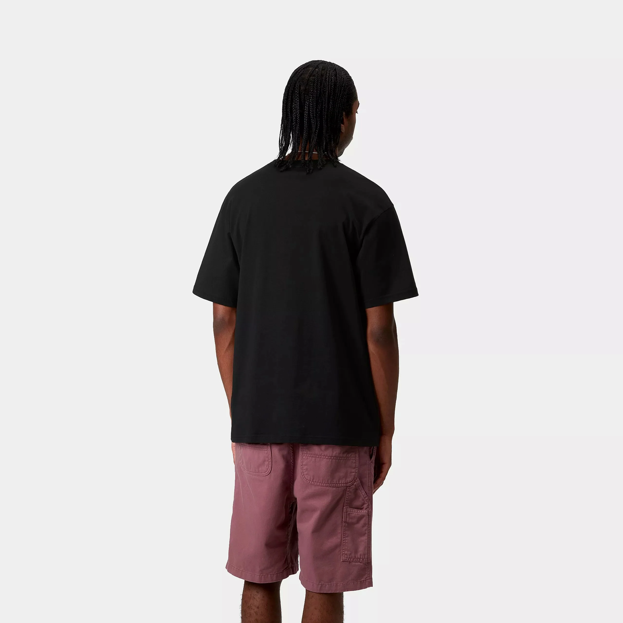 Carhartt WIP S/S Madison T-Shirt Organic Cotton Single Jersey, 175 g/m² (Black/White) - Image 4