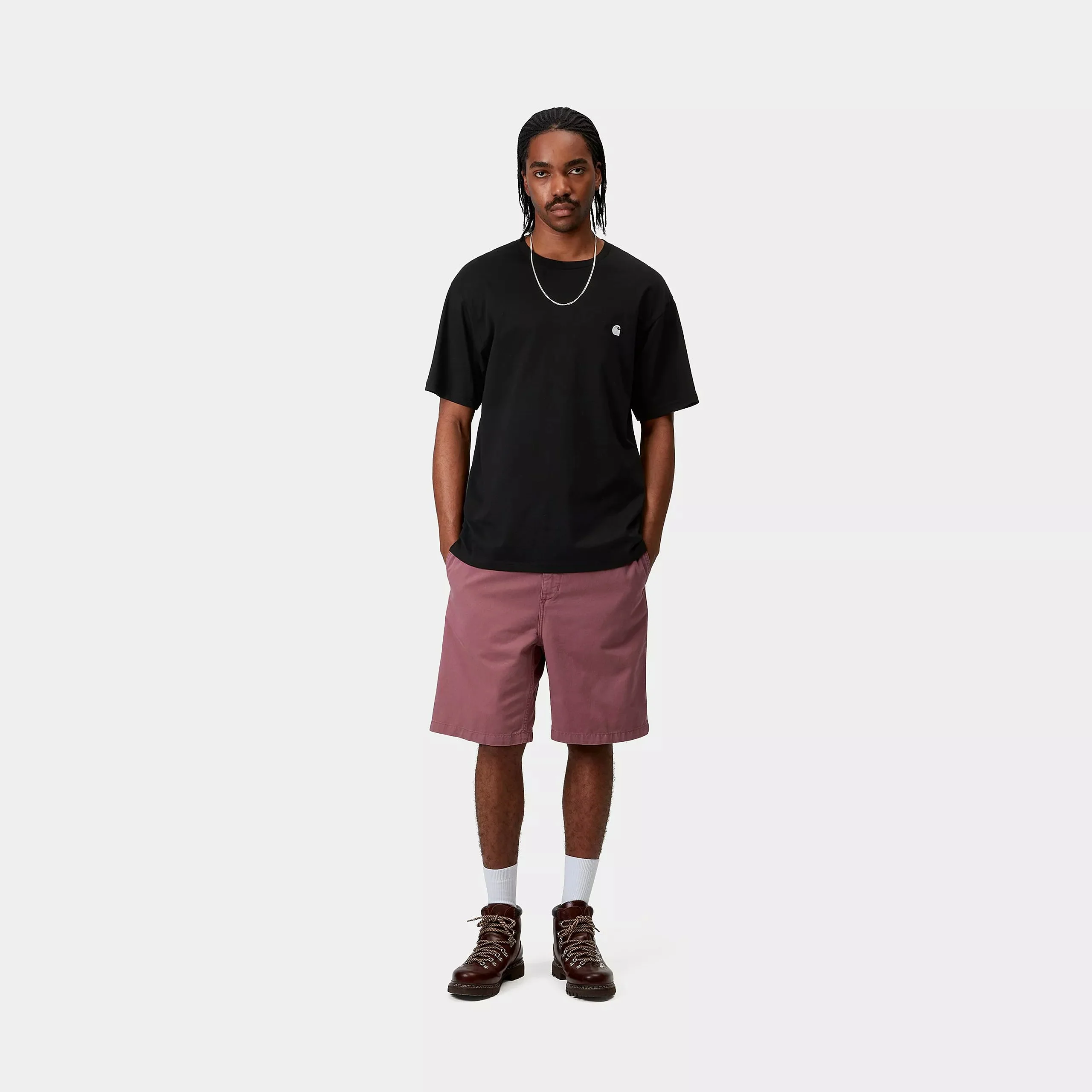Carhartt WIP S/S Madison T-Shirt Organic Cotton Single Jersey, 175 g/m² (Black/White) - Image 5