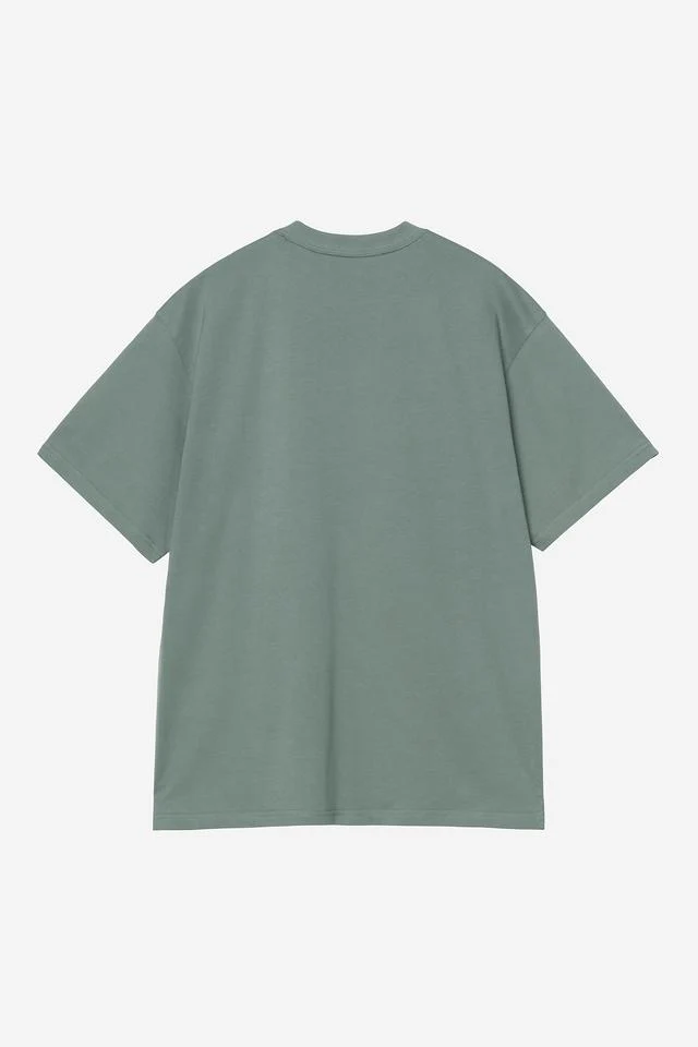 Carhartt WIP S/S Madison T-Shirt Organic Cotton Single Jersey, 175 g/m² (Velvet Green / White) - Image 2