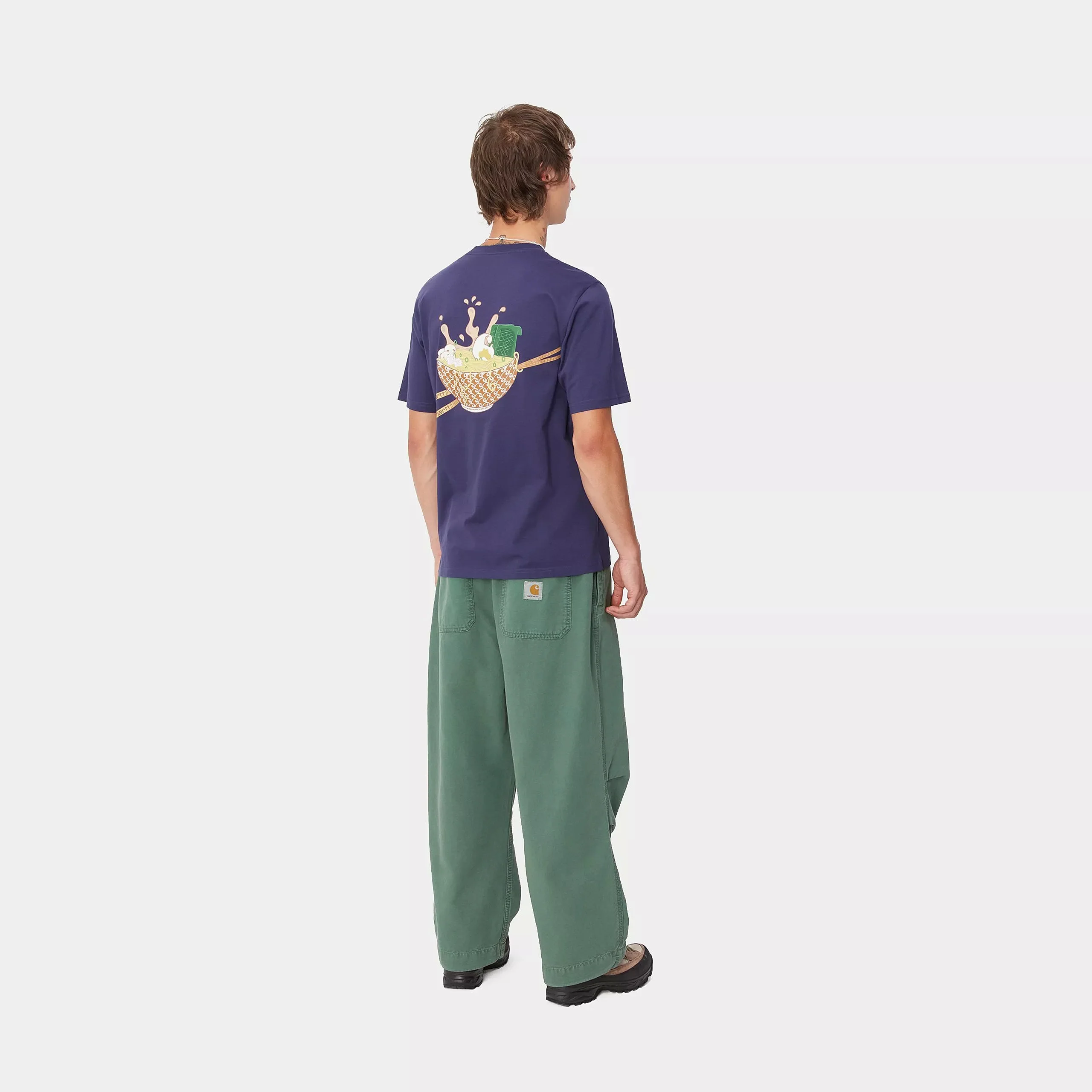 Carhartt WIP S/S Noodle Soup T-Shirt  Organic Cotton Single Jersey, 175 g/m² (Aura) - Image 5