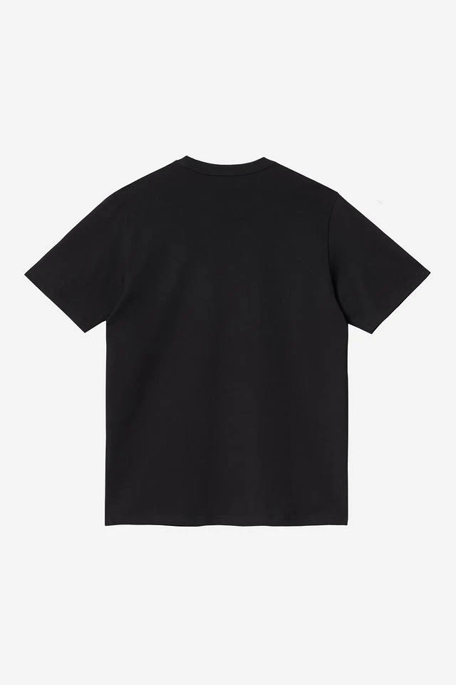 Carhartt WIP S/S Pocket T-Shirt Cotton Single Jersey, 190 g/m² (Black) - Image 2