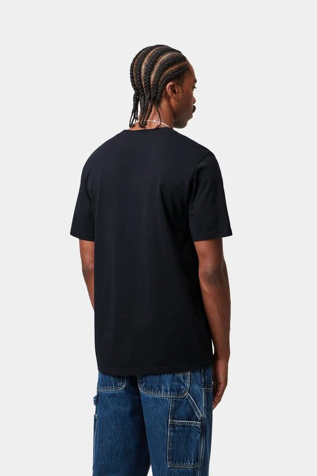 Carhartt WIP S/S Pocket T-Shirt Cotton Single Jersey, 190 g/m² (Dark Navy) - Image 4