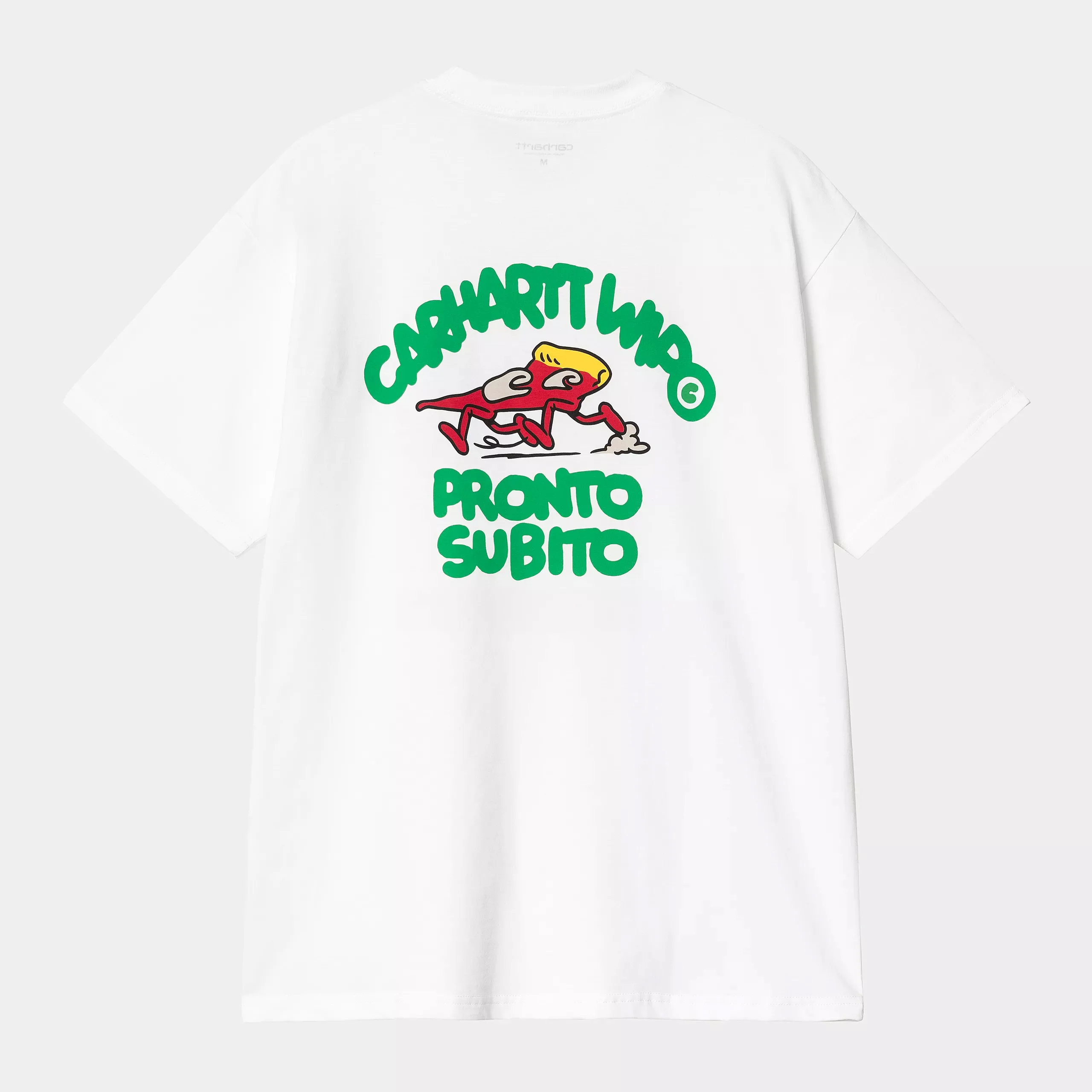 Carhartt WIP S/S Pronto T-Shirt Organic Cotton Single Jersey, 175 g/m² (White) - Image 2