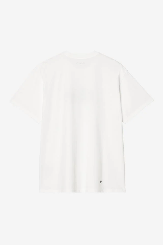 Carhartt WIP S/S Spirals T-Shirt Organic Cotton Single Jersey, 200 g/m² (White) - Image 2
