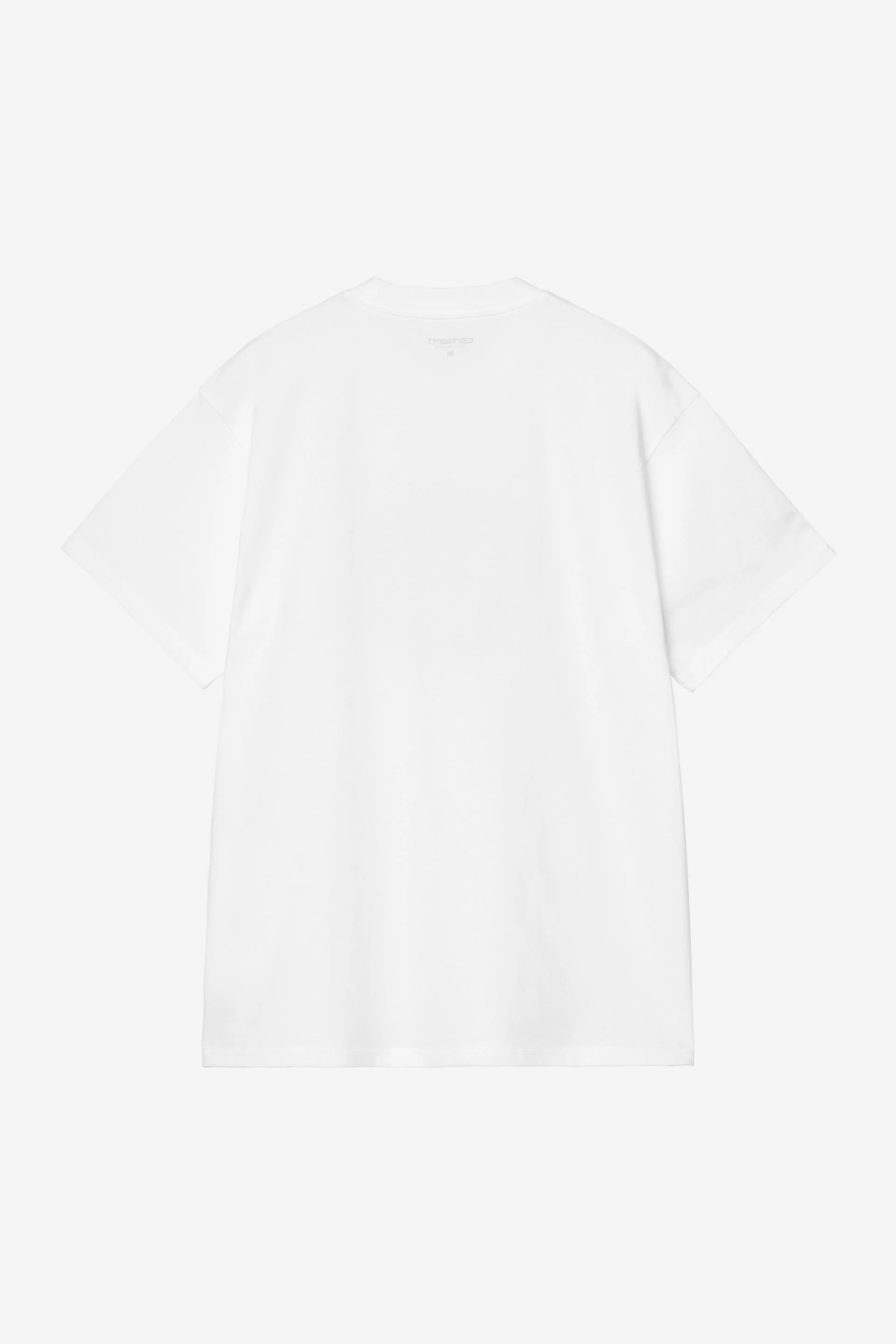 Carhartt WIP S/S Spoiled T-Shirt Organic Cotton Single Jersey, 175 g/m² (White) - Image 2