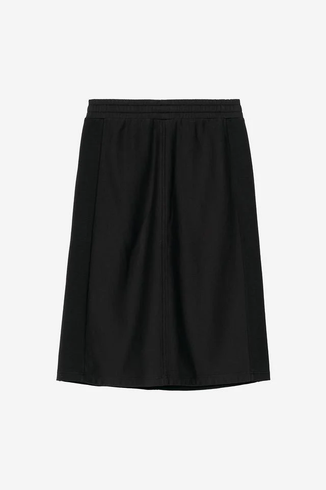 Carhartt WIP W' American Script Sweat Skirt Cotton/Polyester Sweat, 340 g/m² (Black) - Image 2