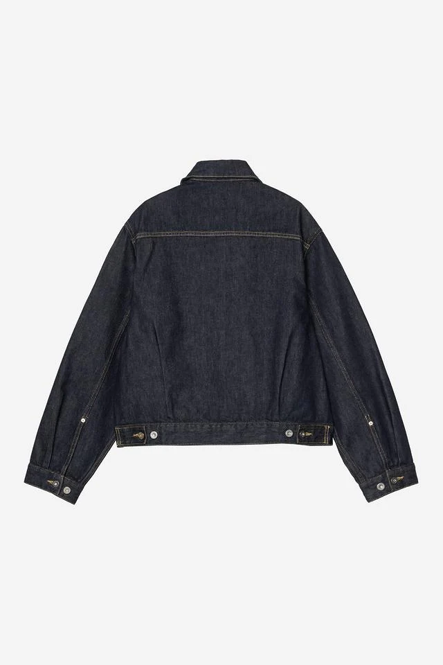 Carhartt WIP W' Belmar Jacket 100% Cotton 'Smith' Denim, 13.5 oz (Blue rinsed) - Image 2