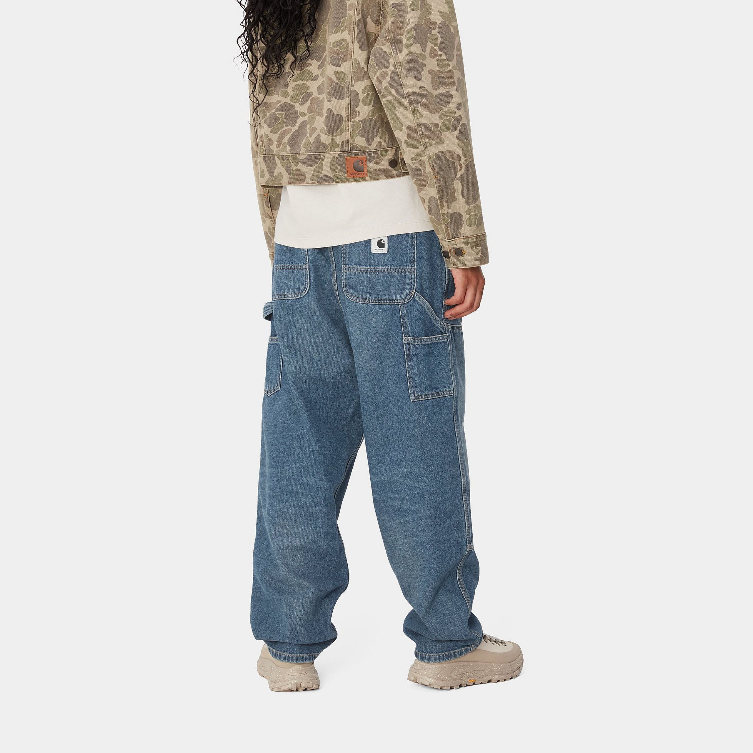 Carhartt WIP W' Brandon Double (Blue dark used wash) - Image 4