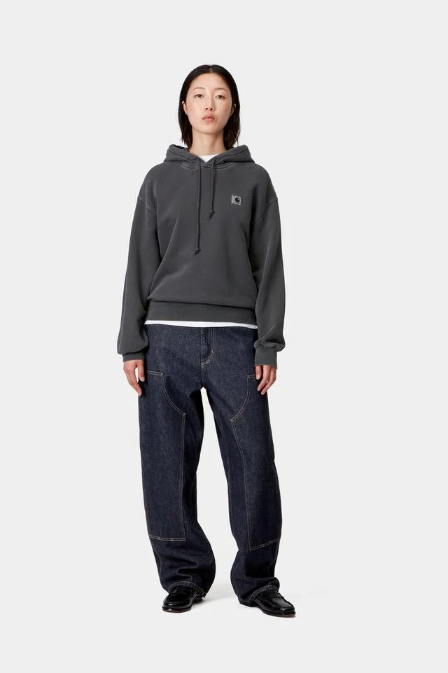 Carhartt WIP W' Brandon Double Knee Pant 100% Cotton 'Smith' Denim, 13.5 oz (Blue rinsed) - Image 6