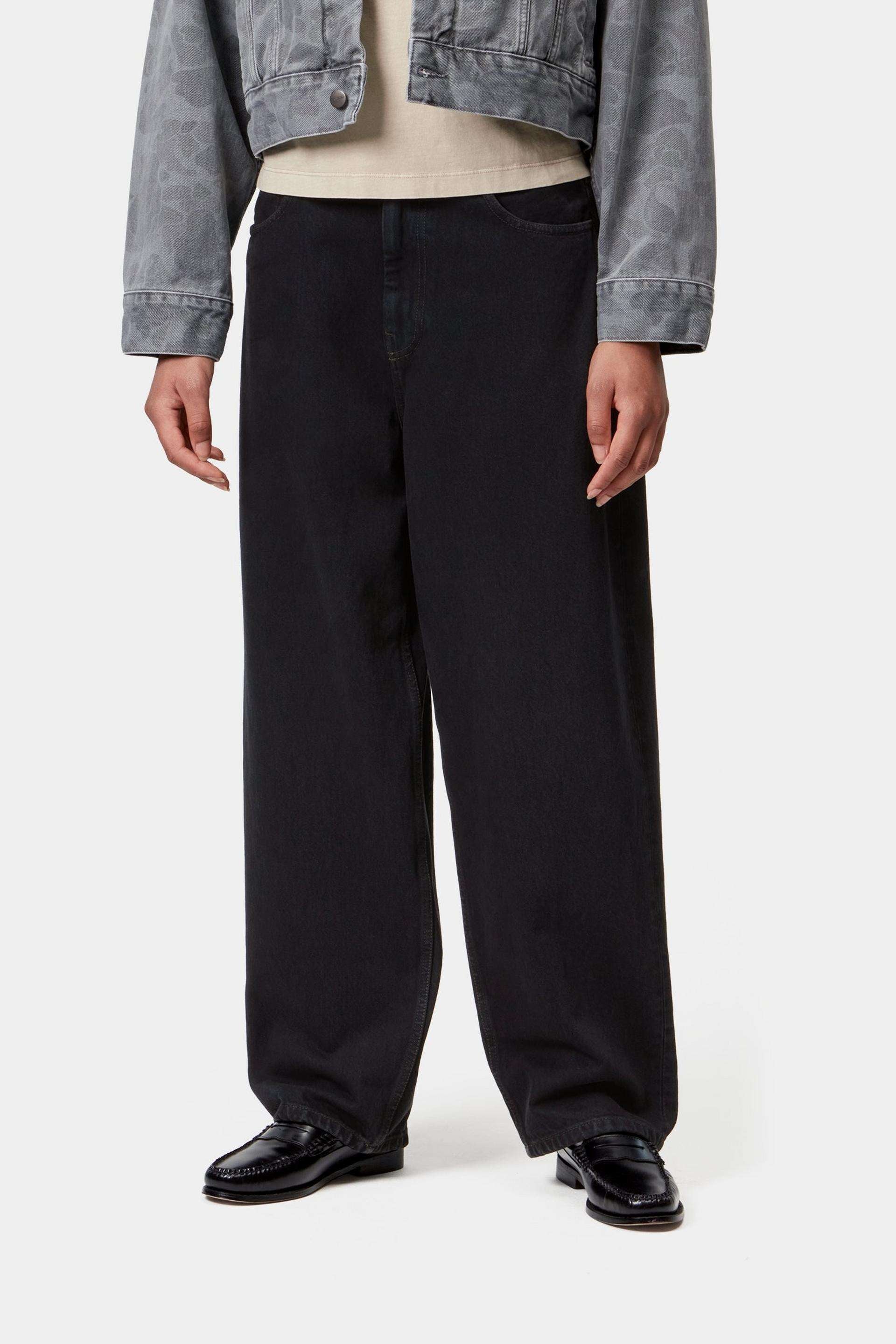 Carhartt WIP W' Brandon Pant 100% Cotton 'Smith' Denim, 13.5 oz (Blue midnight wash) - Image 3