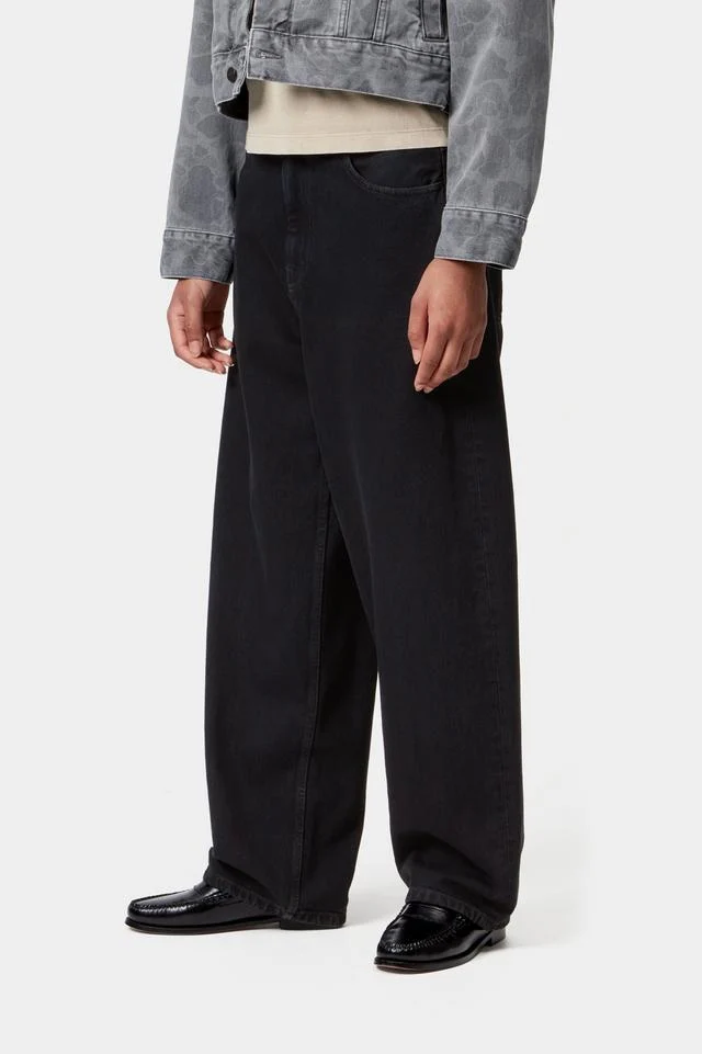 Carhartt WIP W' Brandon Pant 100% Cotton 'Smith' Denim, 13.5 oz (Blue midnight wash) - Image 5