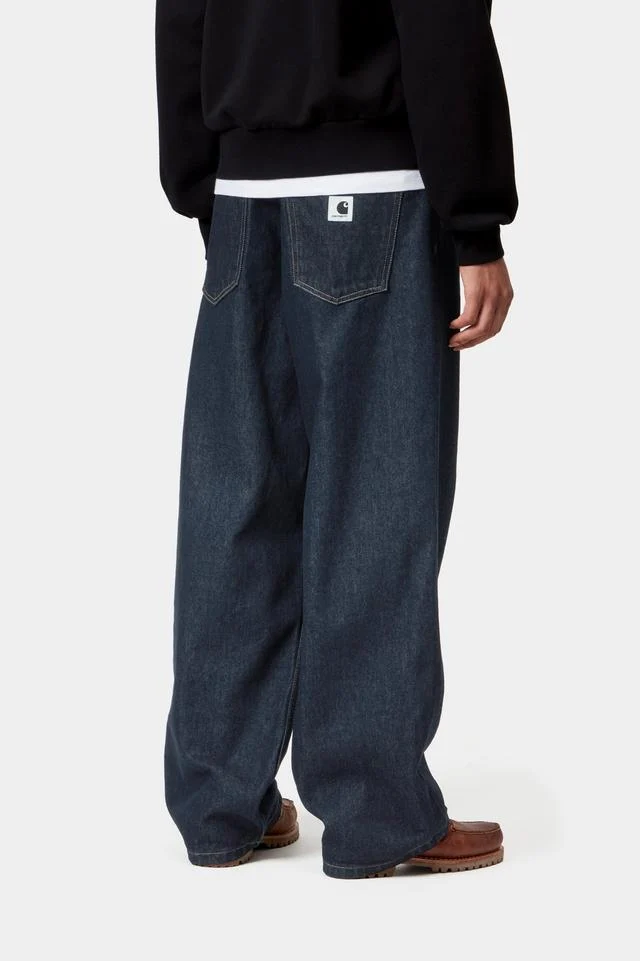 Carhartt WIP W' Brandon Pant 100% Cotton 'Smith' Denim, 13.5 oz (Blue rinsed) - Image 3