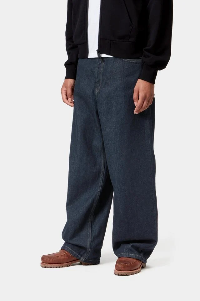 Carhartt WIP W' Brandon Pant 100% Cotton 'Smith' Denim, 13.5 oz (Blue rinsed) - Image 4