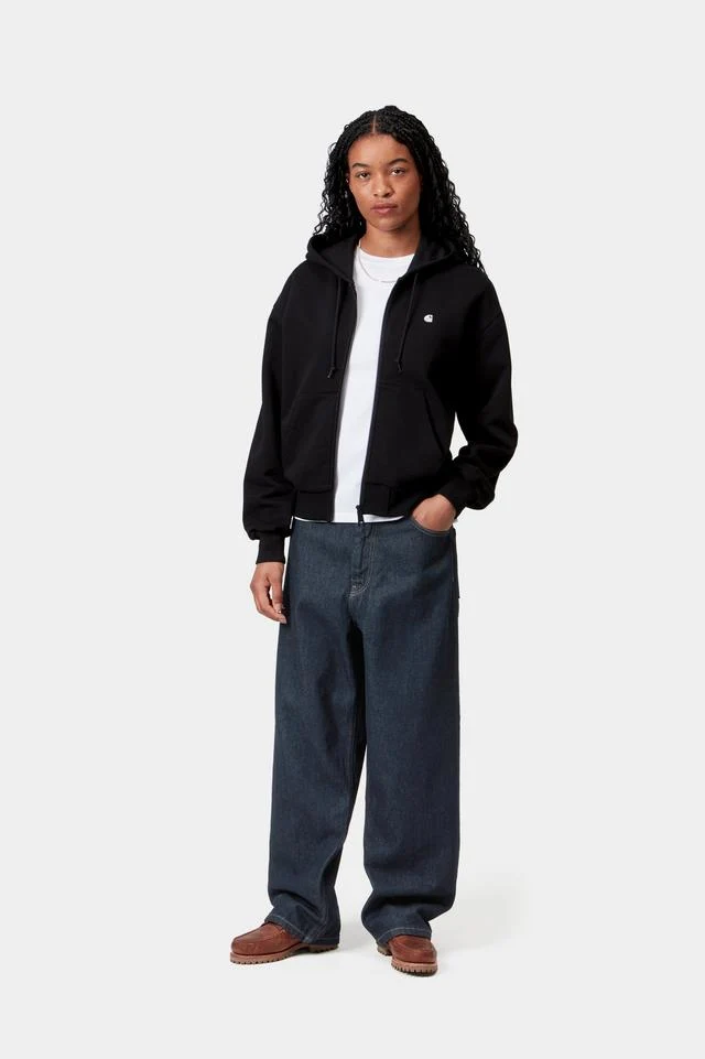 Carhartt WIP W' Brandon Pant 100% Cotton 'Smith' Denim, 13.5 oz (Blue rinsed) - Image 5