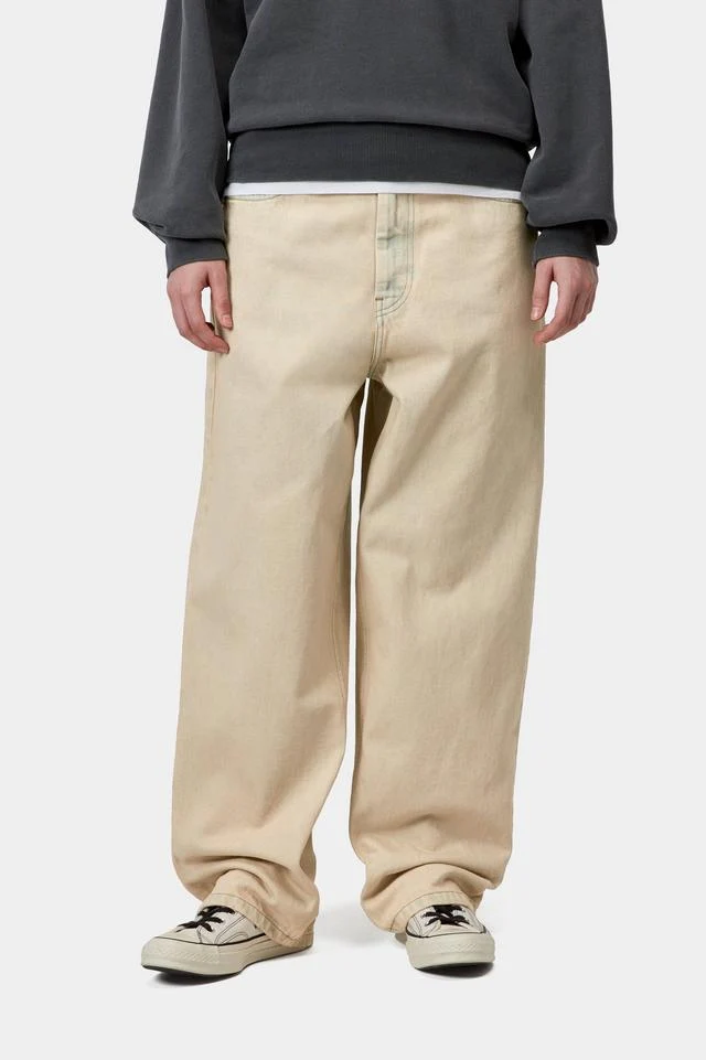 Carhartt WIP W' Brandon Pant 100% Cotton 'Smith' Denim, 13.5 oz (Blue sand bleached) - Image 3