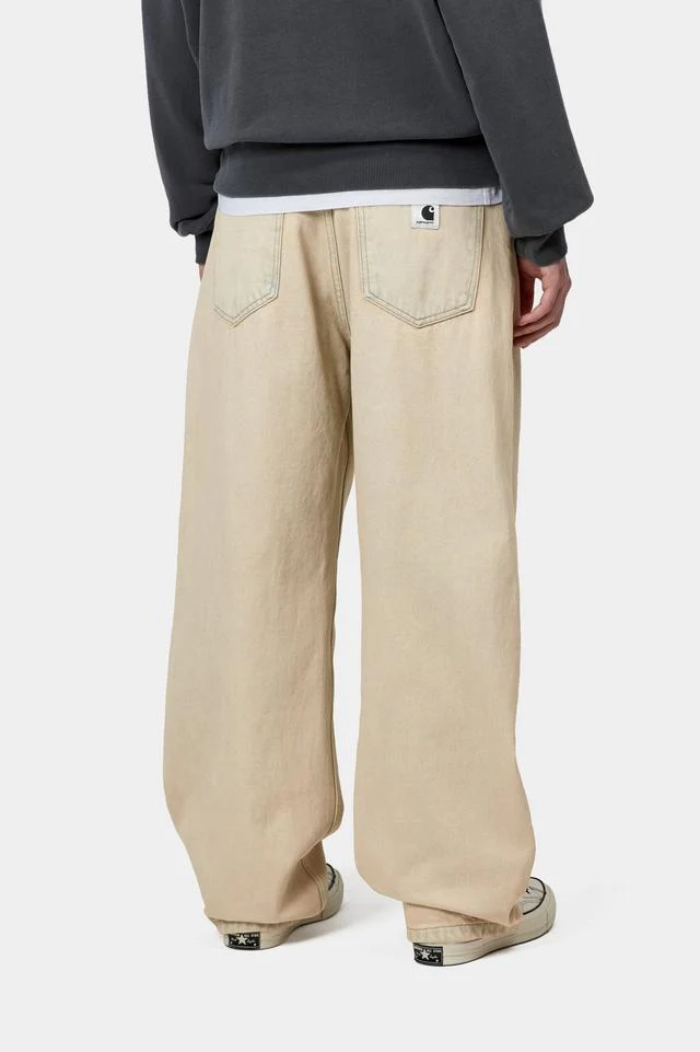 Carhartt WIP W' Brandon Pant 100% Cotton 'Smith' Denim, 13.5 oz (Blue sand bleached) - Image 4