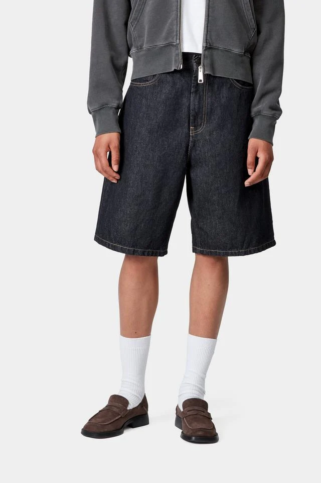 Carhartt WIP W' Brandon Short 100% Cotton 'Smith' Denim, 13.5 oz (Blue rinsed) - Image 3