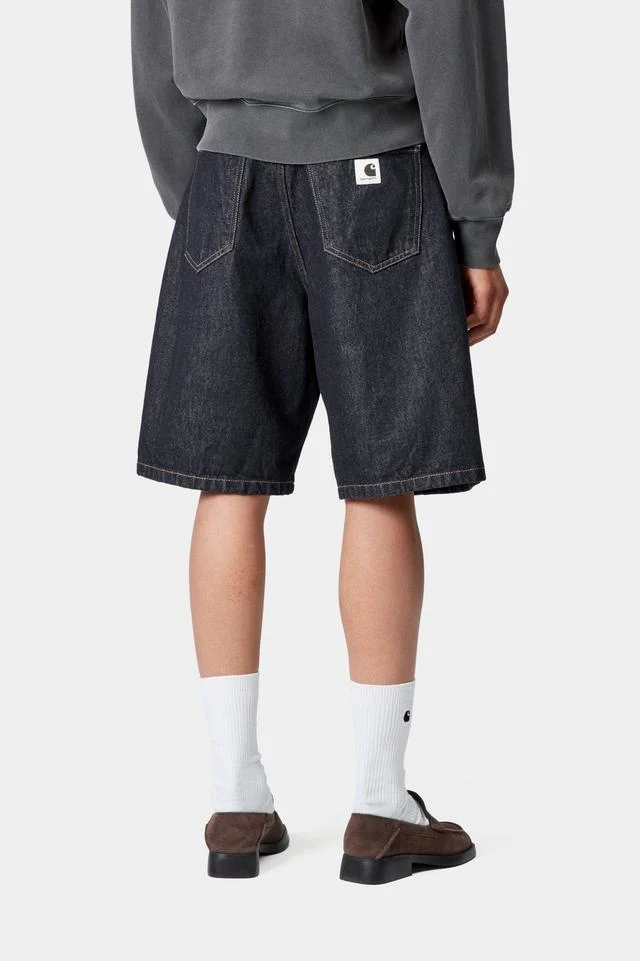 Carhartt WIP W' Brandon Short 100% Cotton 'Smith' Denim, 13.5 oz (Blue rinsed) - Image 4
