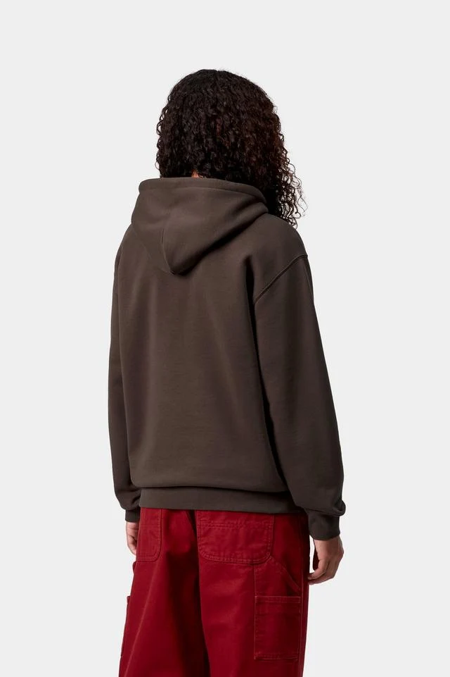 Carhartt WIP W' Hooded Carhartt Cotton/Polyester Sweat, 340 g/m² (Vitola / Phlox) - Image 4