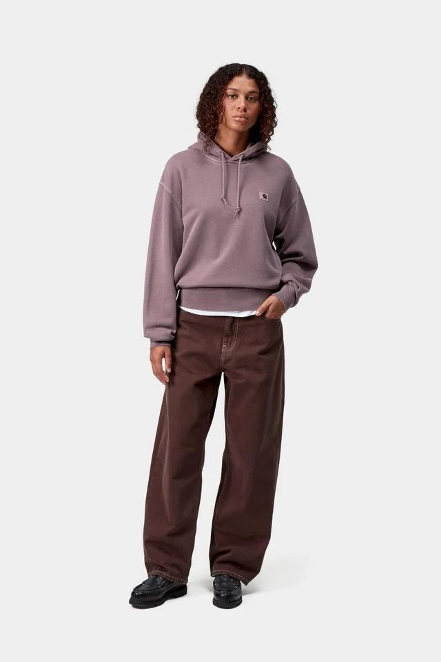 Carhartt WIP W' Hooded Nelson Sweat Cotton Sweat, 370 g/m² (Phlox garment dyed) - Image 5