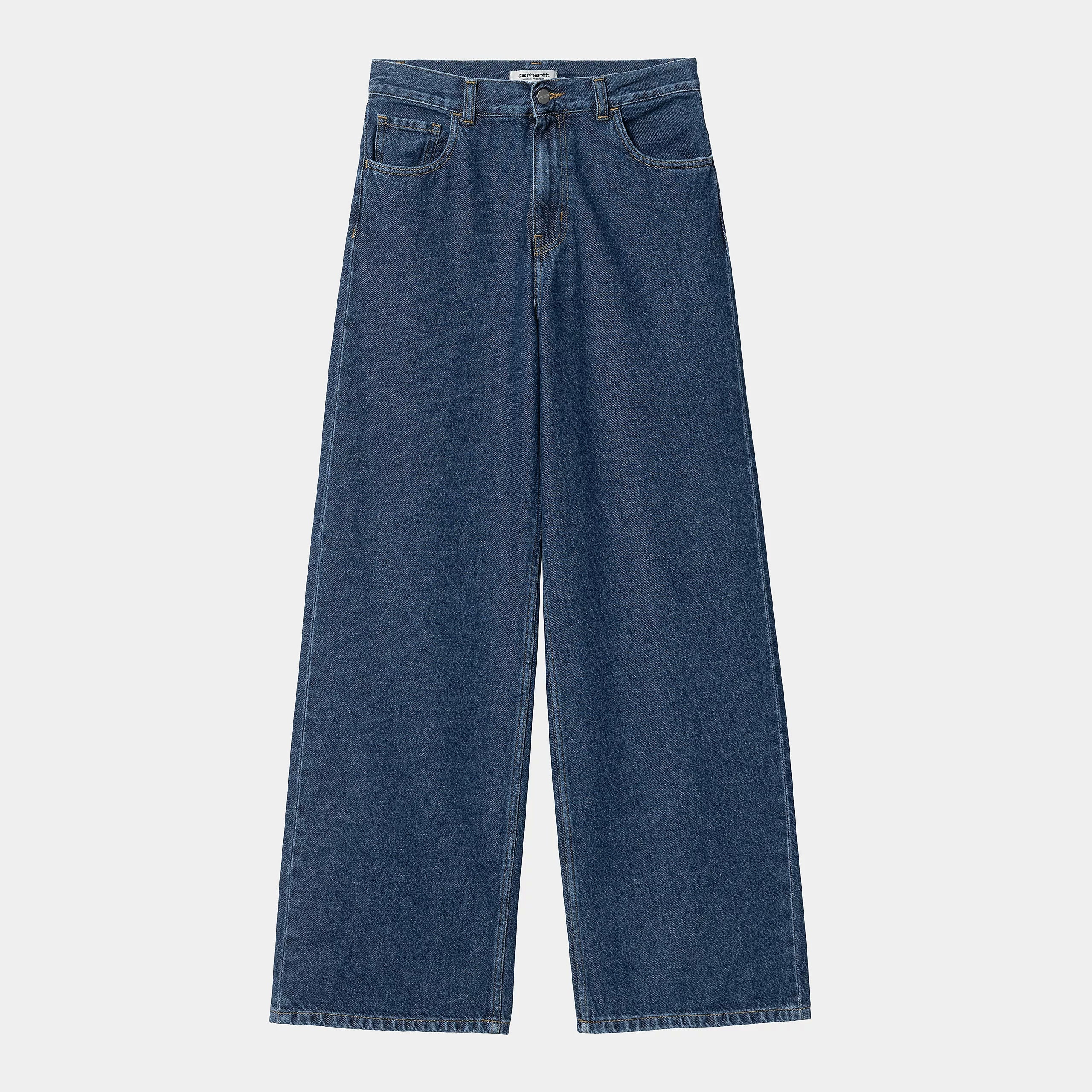 Carhartt WIP W' Jane Pant Organic Cotton Fairfield Denim, 11 oz (Blue Stone Washed) - Image 2