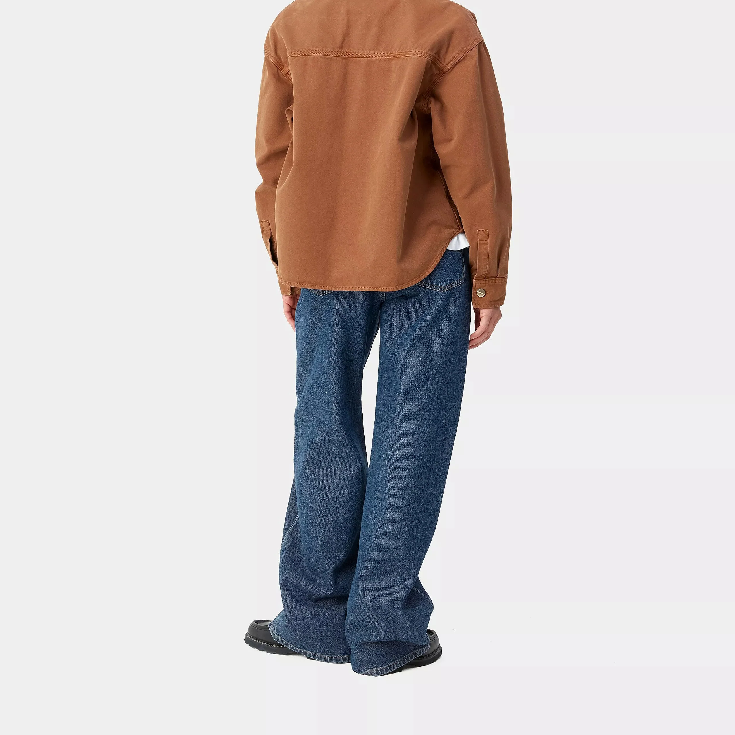 Carhartt WIP W' Jane Pant Organic Cotton Fairfield Denim, 11 oz (Blue Stone Washed) - Image 4