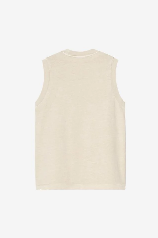 Carhartt WIP W' Nelson A-Shirt Organic Cotton Single Jersey, 220 g/m² (Stone garment dyed) - Image 2