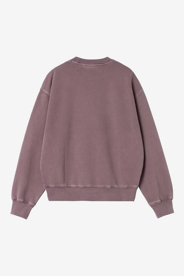 Carhartt WIP W' Nelson Sweatshirt Cotton Sweat, 370 g/m² (Phlox garment dyed) - Image 2