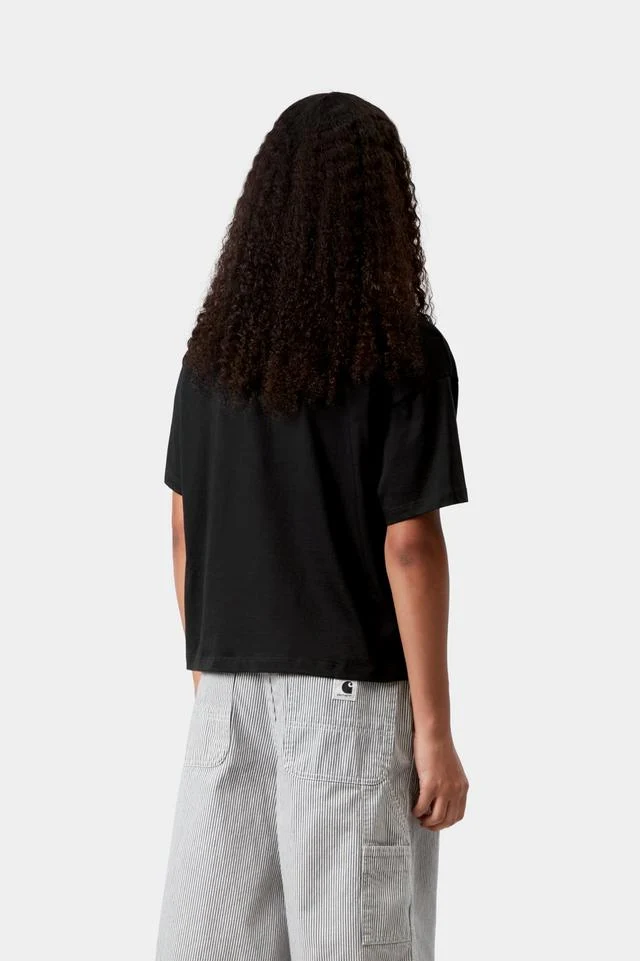 Carhartt WIP W' S/S Cloud Heart T-Shirt Organic Cotton Single Jersey, 165 g/m² (Black) - Image 4