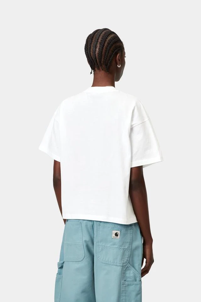 Carhartt WIP W' S/S Cloud Heart T-Shirt Organic Cotton Single Jersey, 165 g/m² (White) - Image 4