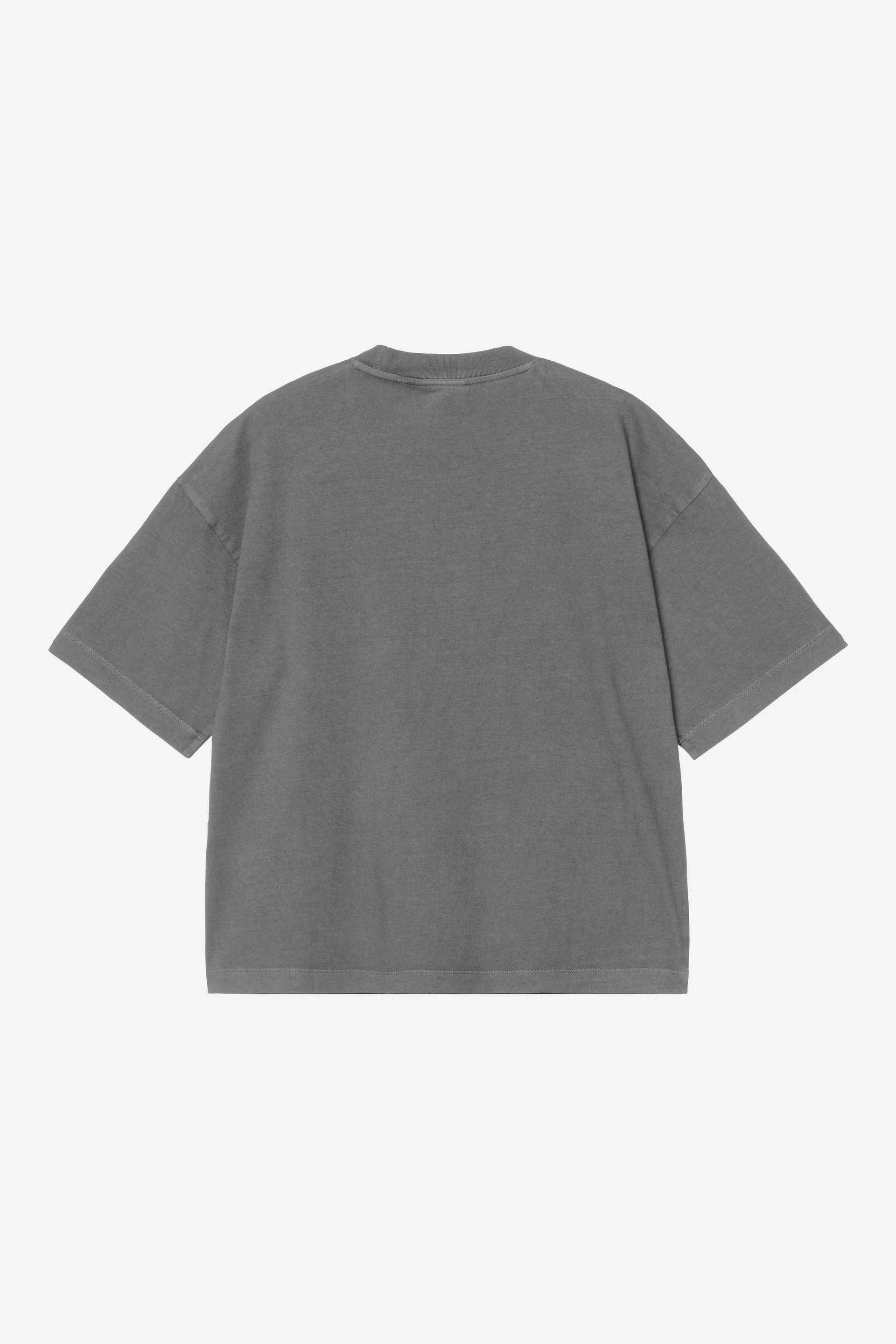 Carhartt WIP W' S/S Nelson T-Shirt Organic Cotton Single Jersey, 165 g/m² (Black garment dyed) - Image 2