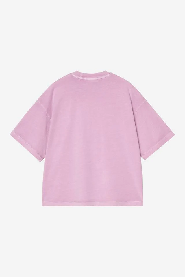 Carhartt WIP W' S/S Nelson T-Shirt Organic Cotton Single Jersey, 165 g/m² (Gentle Purple garment dyed) - Image 2