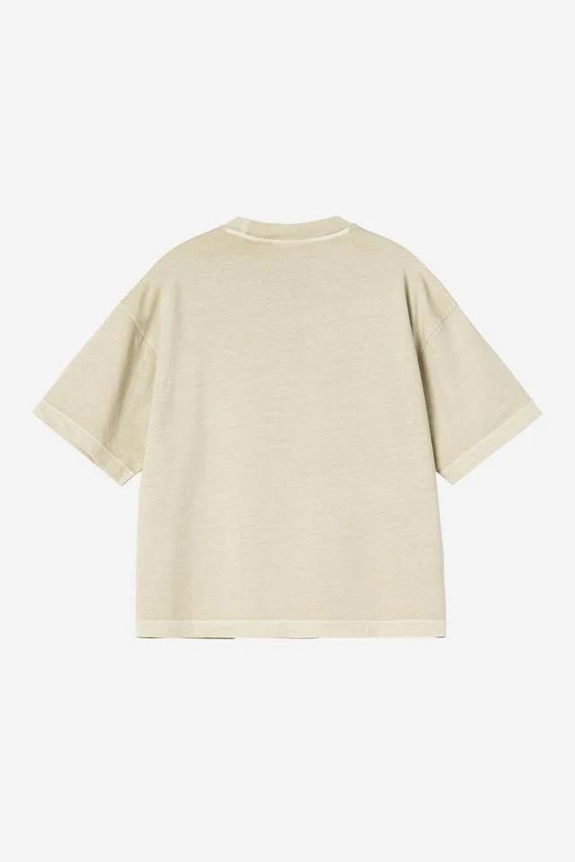 Carhartt WIP W' S/S Nelson T-Shirt Organic Cotton Single Jersey, 165 g/m² (Stone garment dyed) - Image 2