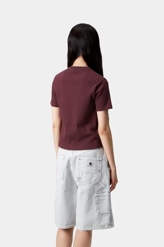 Carhartt WIP W' S/S Philipa T-Shirt Cotton/Elastane Ribbing 2X1, 245 g/m² (Rondo) - Image 4