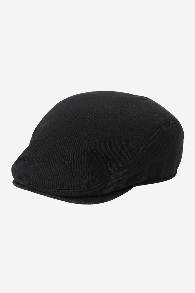 Carhartt WIP Webster Hat Cotton Dearborn, Uncoated Canvas, 11.4 oz (Black stone washed) - Image 2