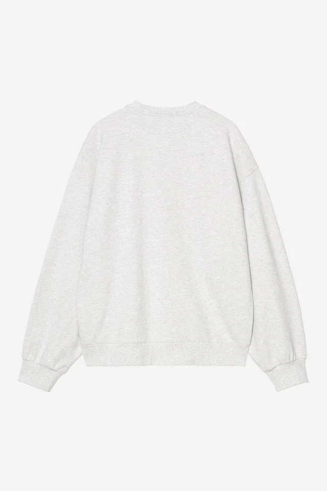 Carhartt WIP WIP III Sweat Cotton Sweat, 400 g/m² (Ash Heather heavy stone wash) - Image 2