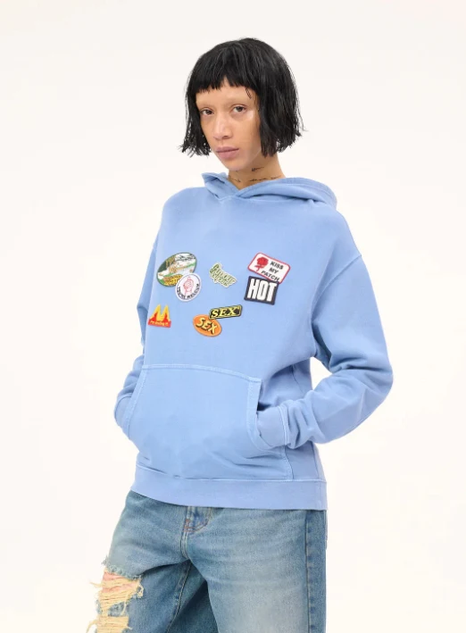 Carne Bollente AW25 The Perfect Patch Hoodie - Image 2