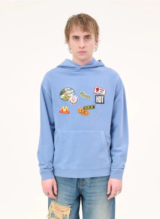 Carne Bollente AW25 The Perfect Patch Hoodie - Image 3
