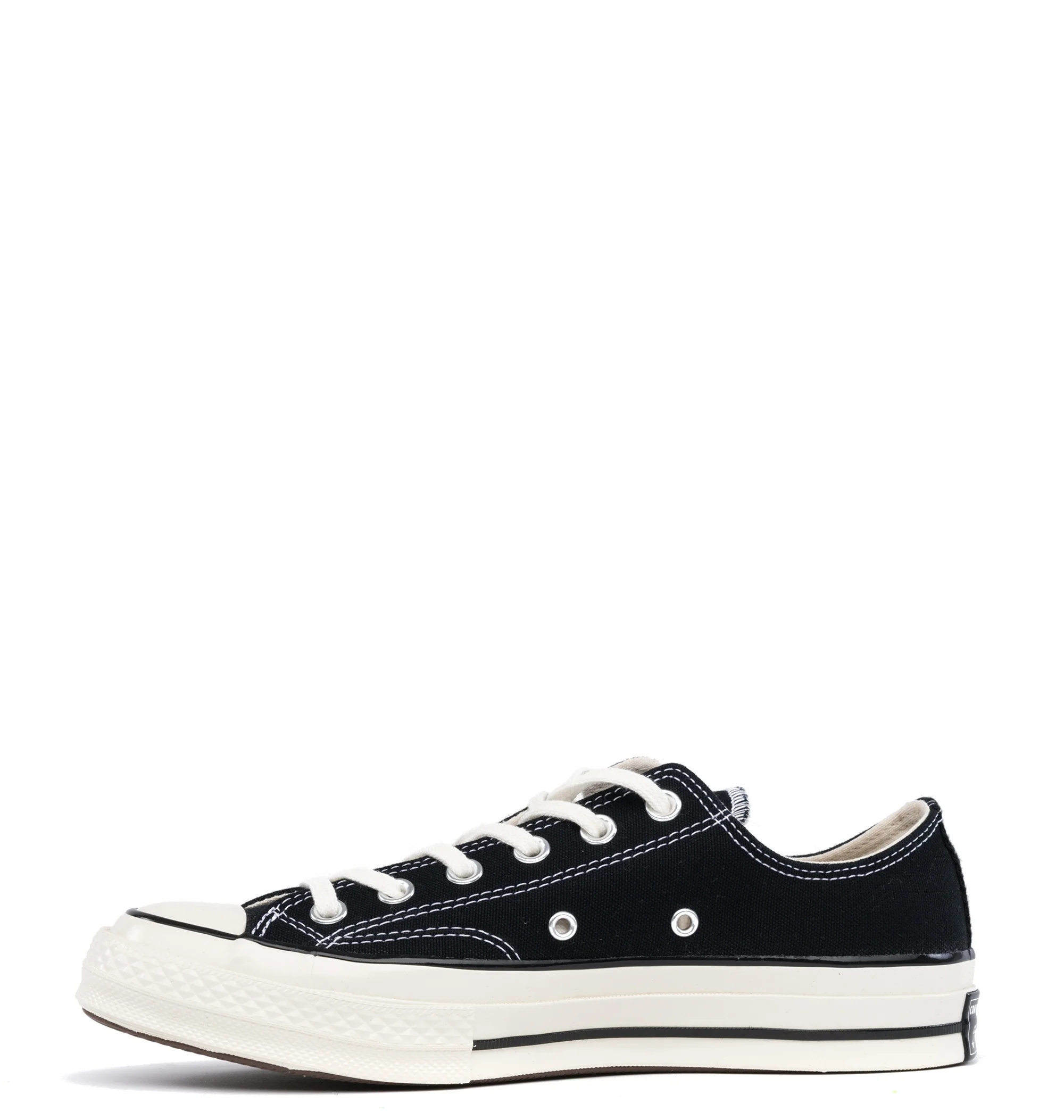 Converse Chuck 70 OX (Black/Black/Egret/Egret ) - Image 3