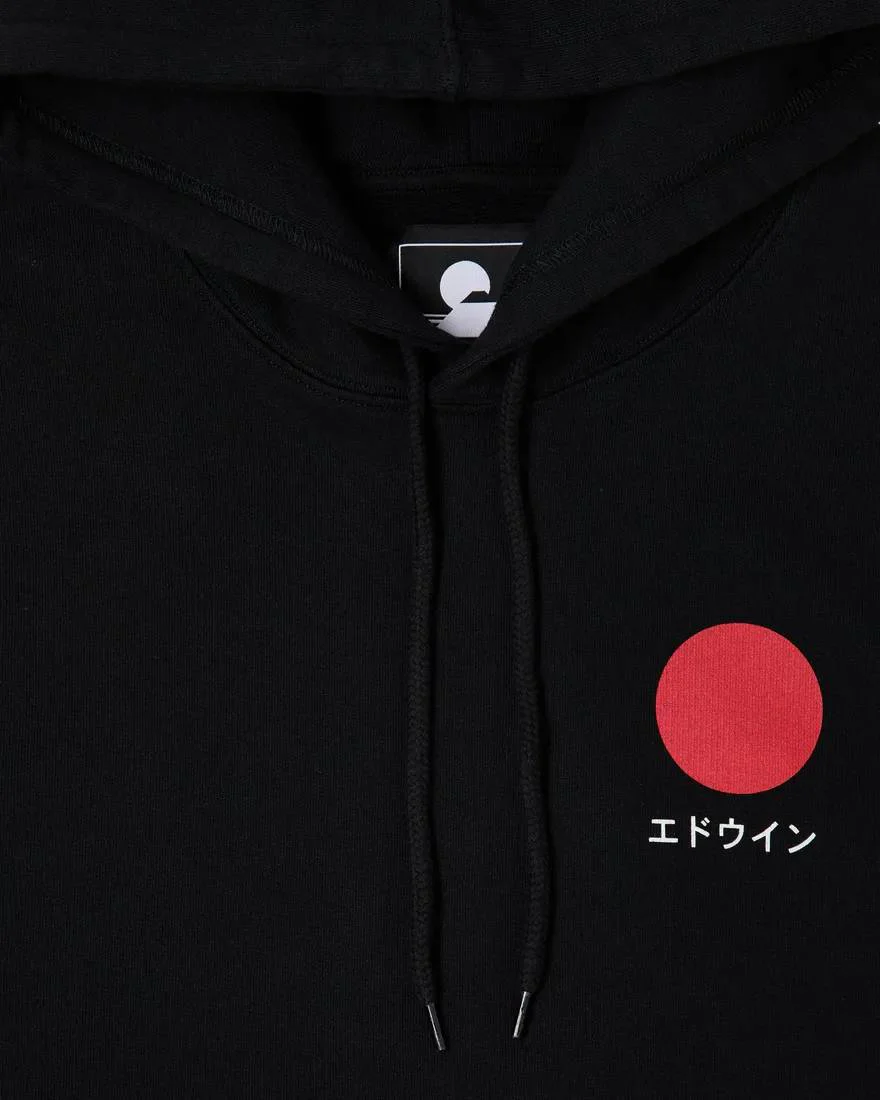 Edwin Japanese Sun Hoodie Sweat (Black) - Image 3