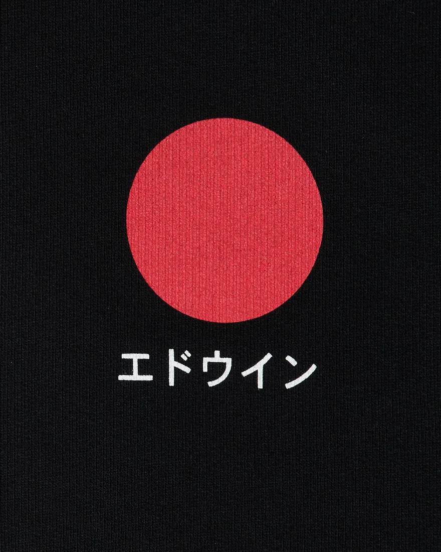 Edwin Japanese Sun Hoodie Sweat (Black) - Image 4