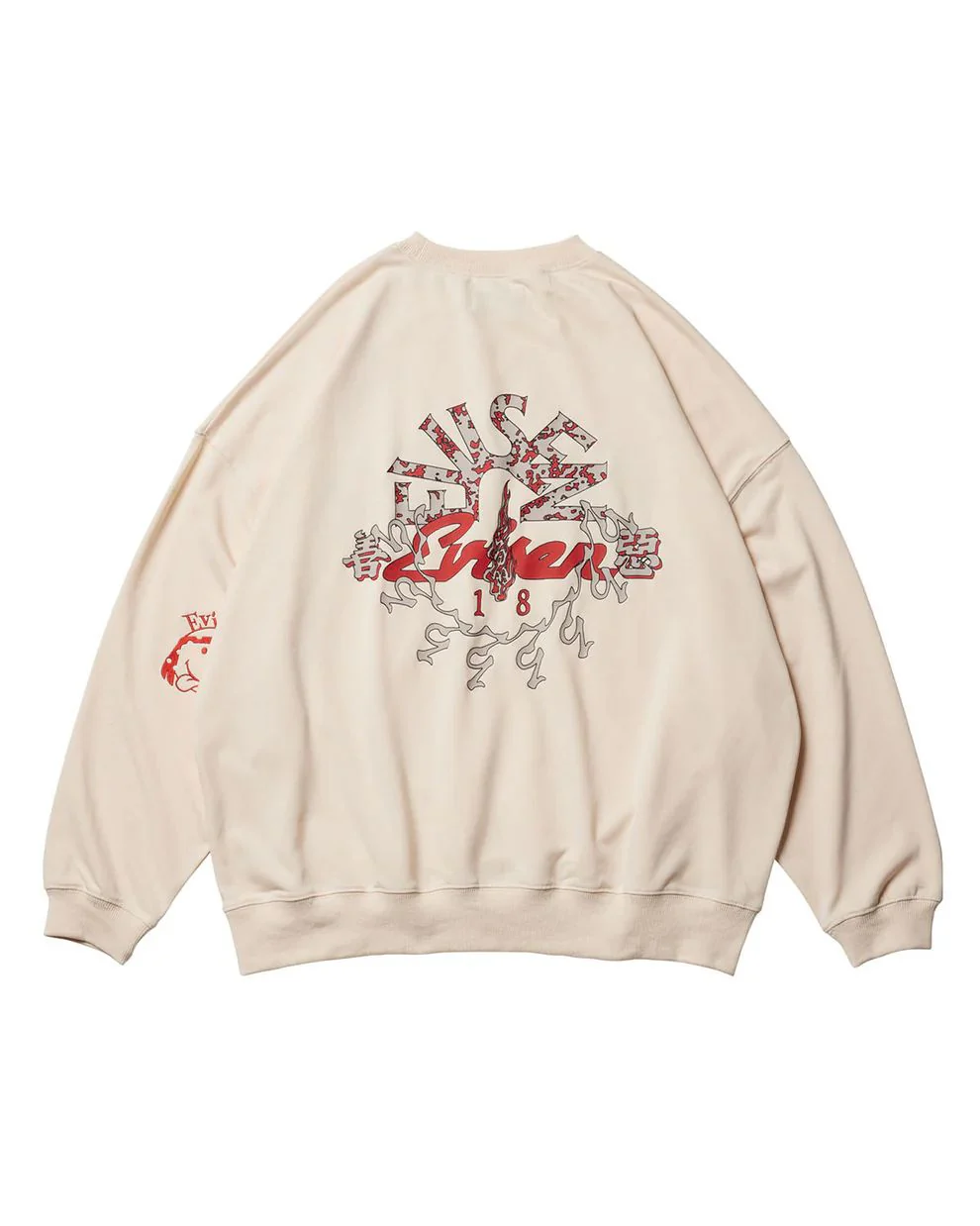 Evisen Indivisible Light Weight Crewneck (White) - Image 2