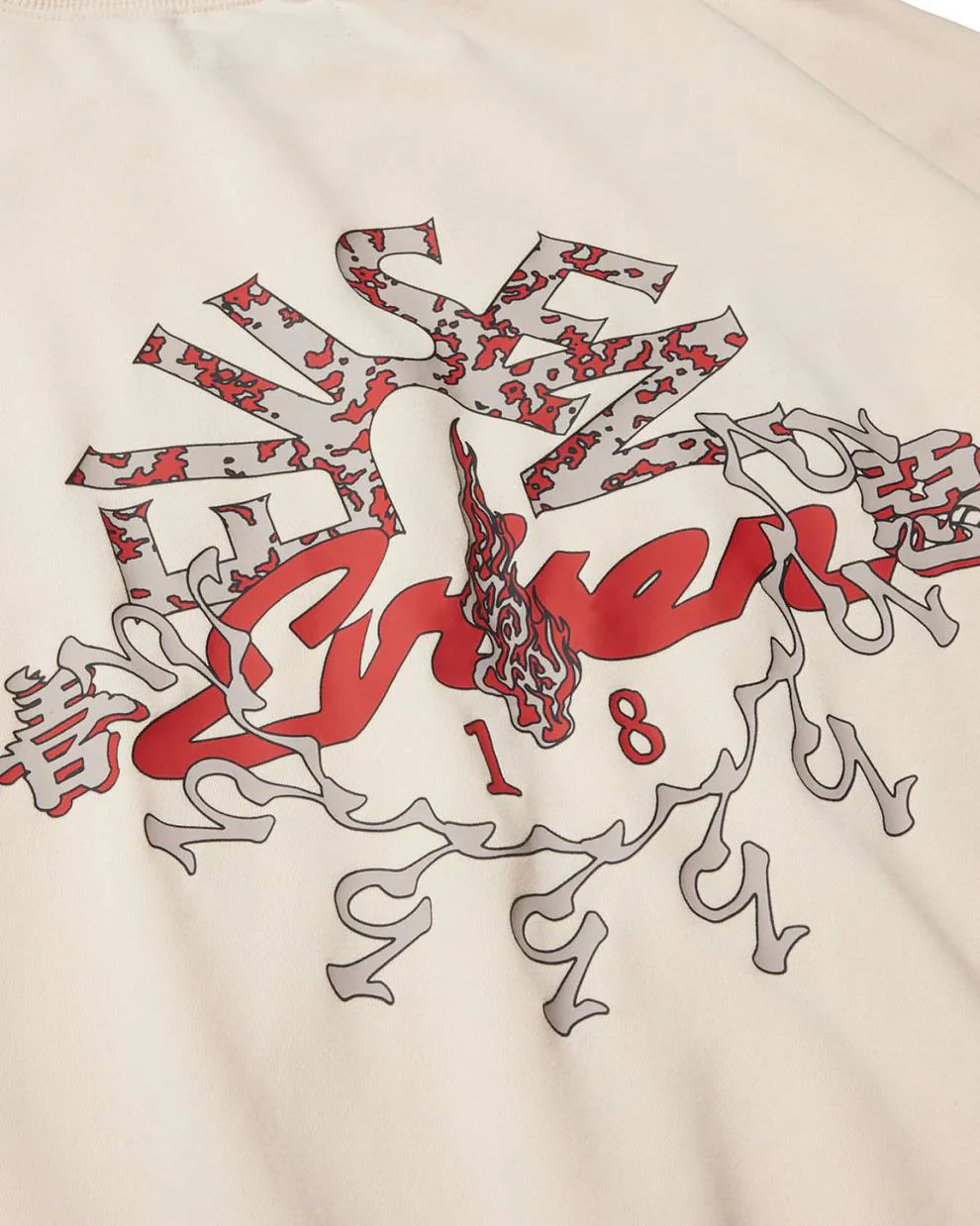 Evisen Indivisible Light Weight Crewneck (White) - Image 4