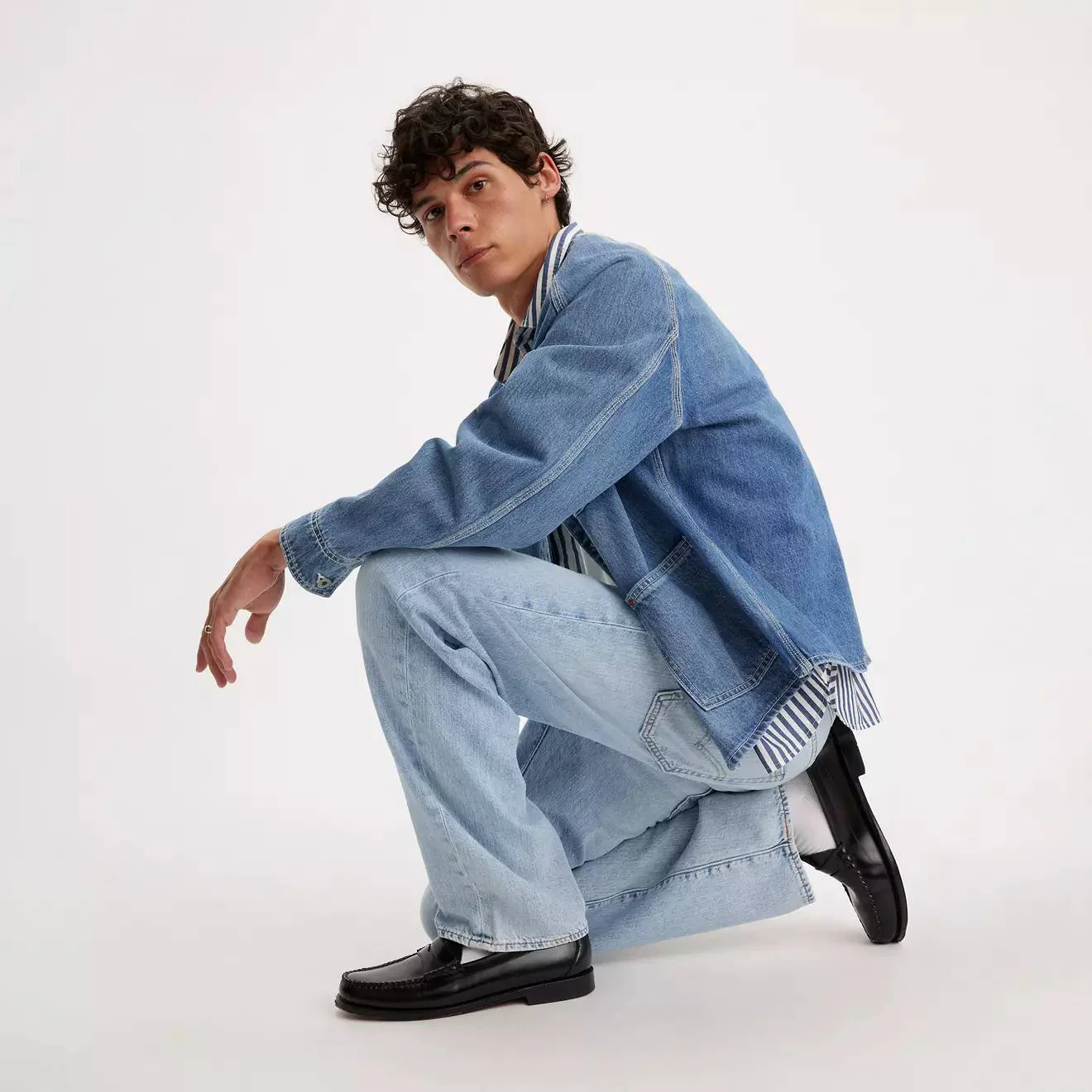 Levi's 568 Loose Straight (Varsity Academia Lightweight) - Image 2