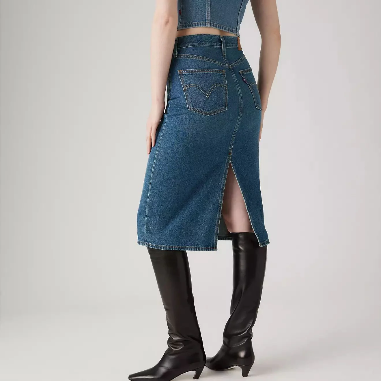 Levi's Hr Back Slit Skirt (Review Time) - Image 3