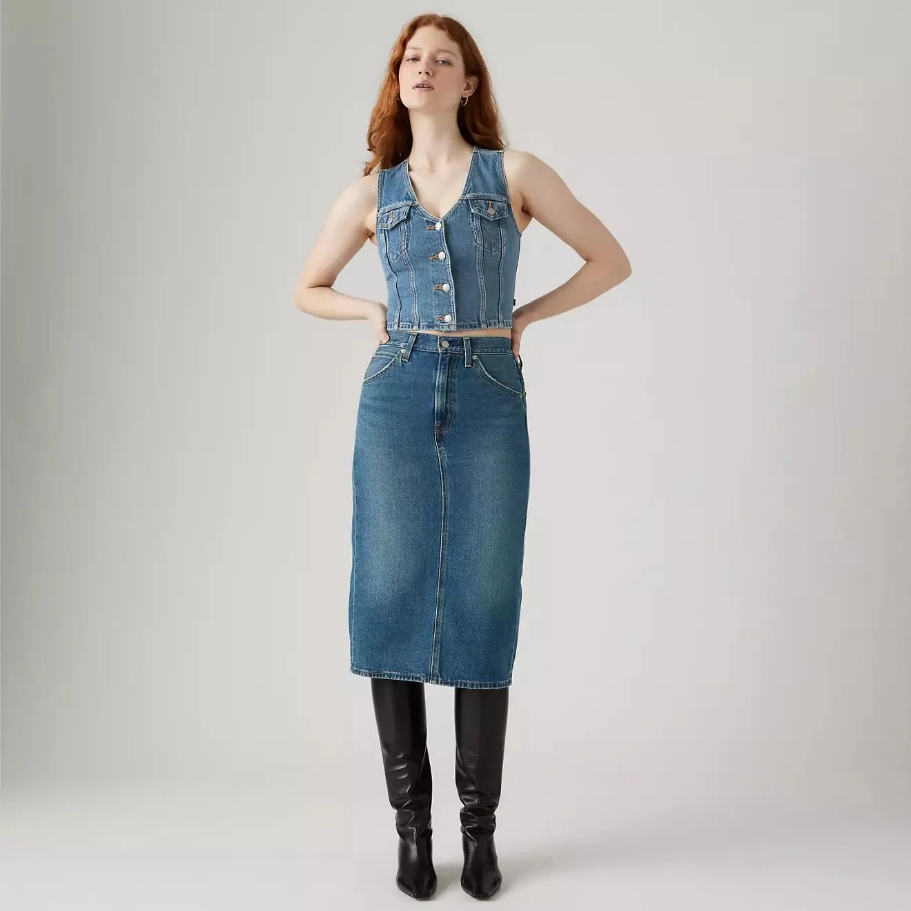 Levi's Hr Back Slit Skirt (Review Time) - Image 5