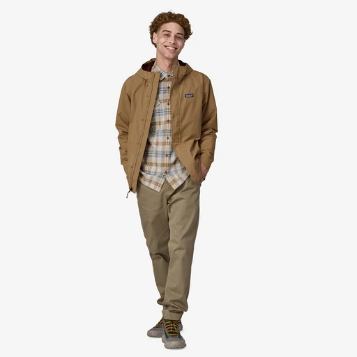 Patagonia M's Jackson Glacier Rain Jkt (Grayling Brown) - Image 3