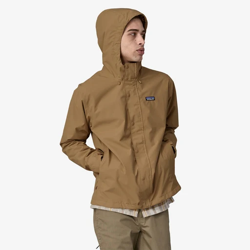 Patagonia M's Jackson Glacier Rain Jkt (Grayling Brown) - Image 4